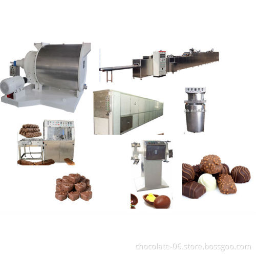 chocolate manfacturing machine for chocolate paste